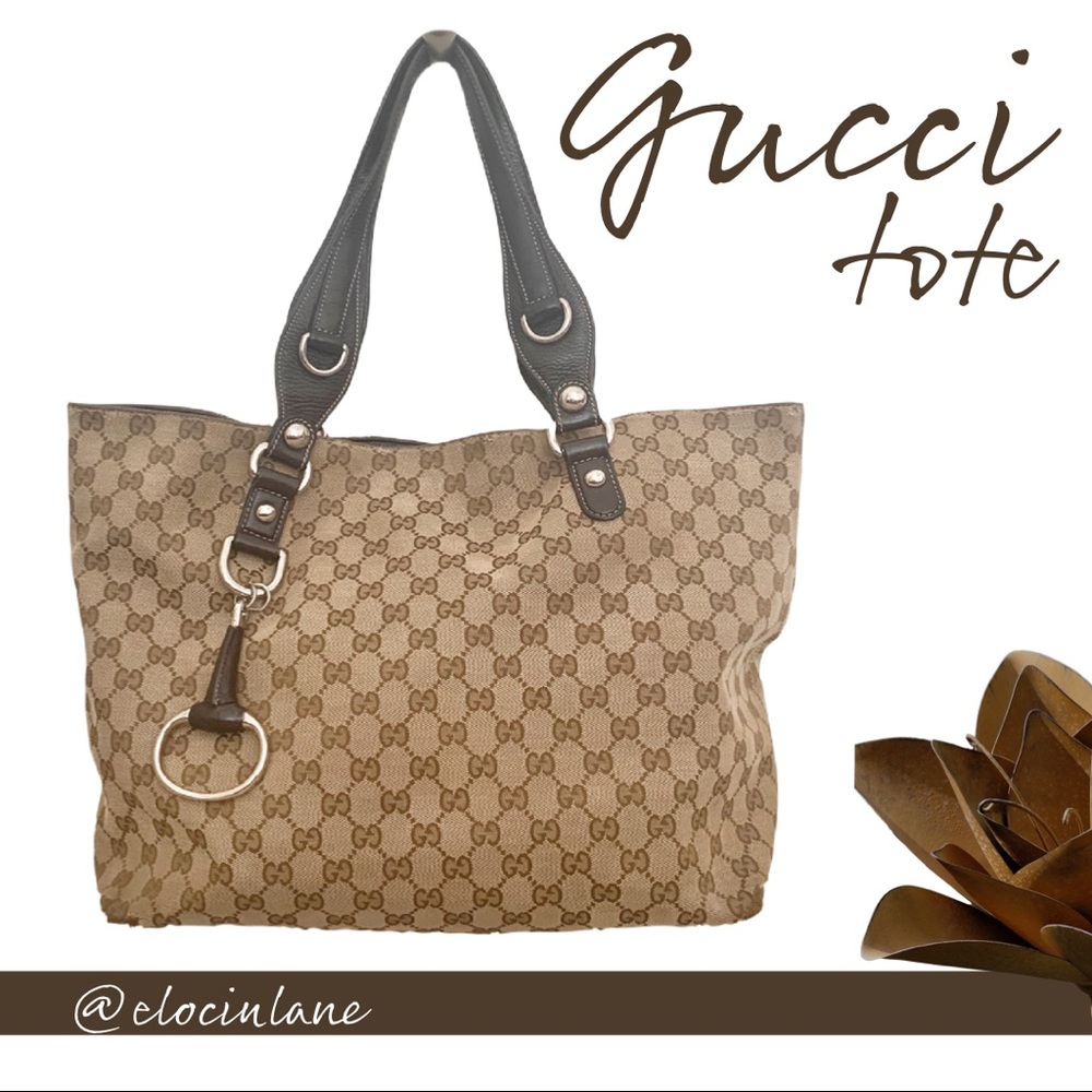 Gucci Canvas GG Tote